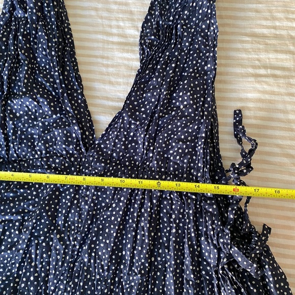 J. Crew Side-Tie Beach Dress in Dot - Picture 7 of 7